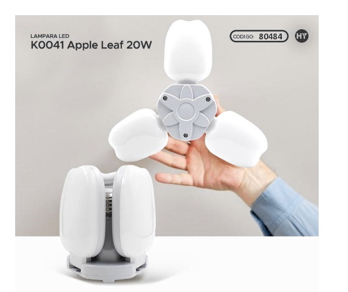 luz led para techo de 3 hojas