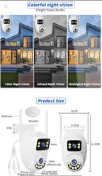 CAMARA DOBLE CON WIFI SMART