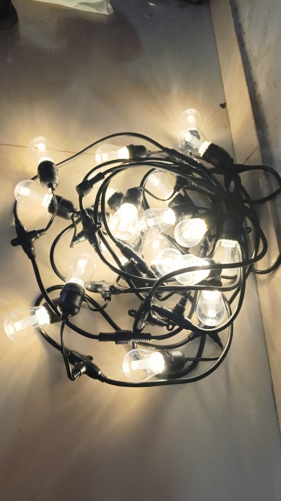 GUIRNALDAS DECORATIVAS DE 10 M. CALIDO