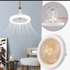 VENTILADOR DE TECHO SILENCIOSO CON LED