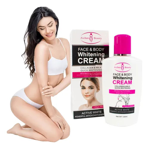 Crema Blanqueadora Rostro y Cuerpo