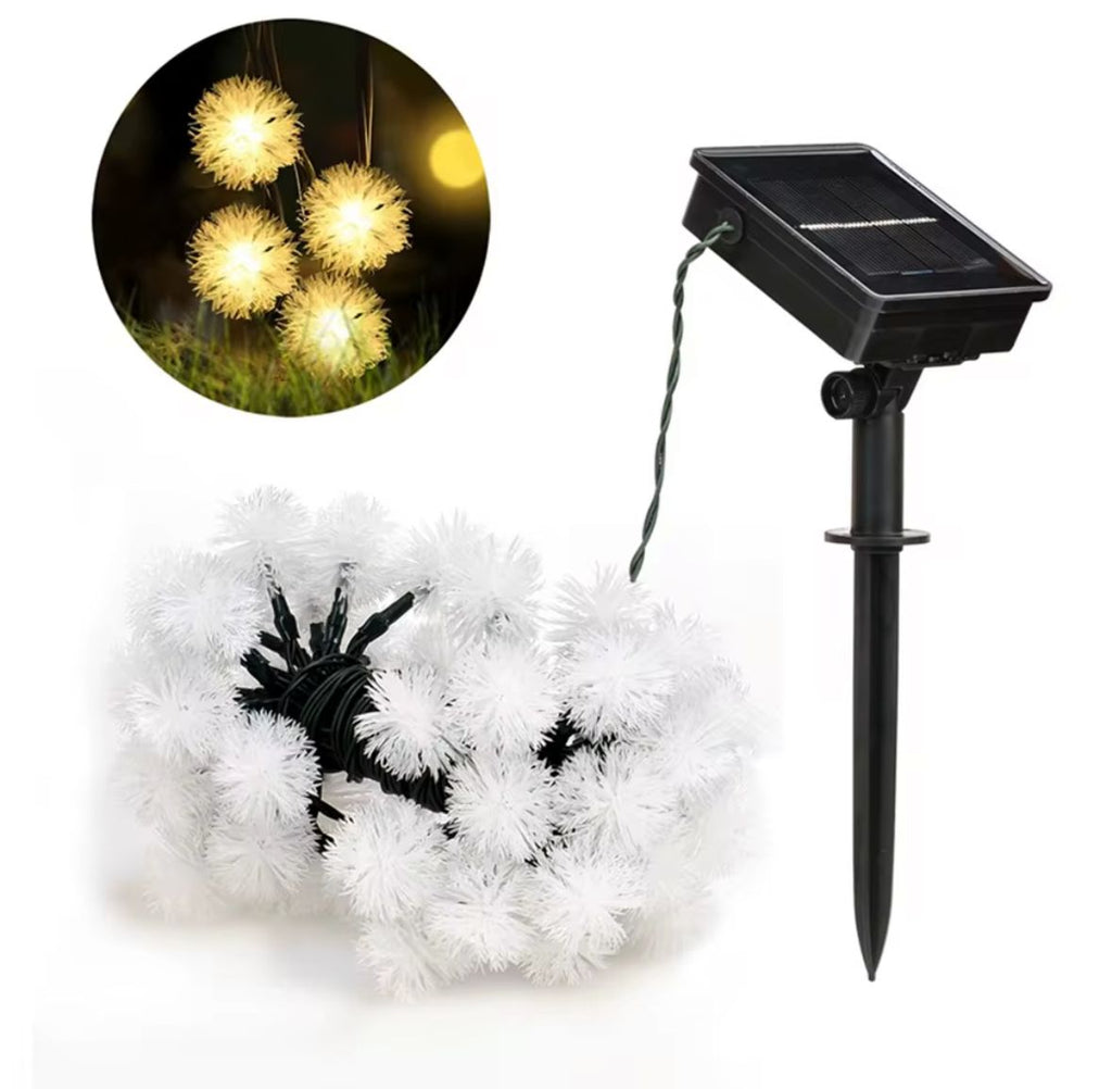 Guirnaldas de Luces Diente de leon solar