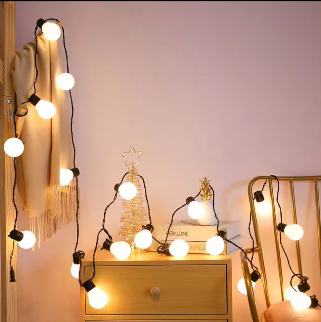 Guirnalda Led 20 Focos Interior Exterior