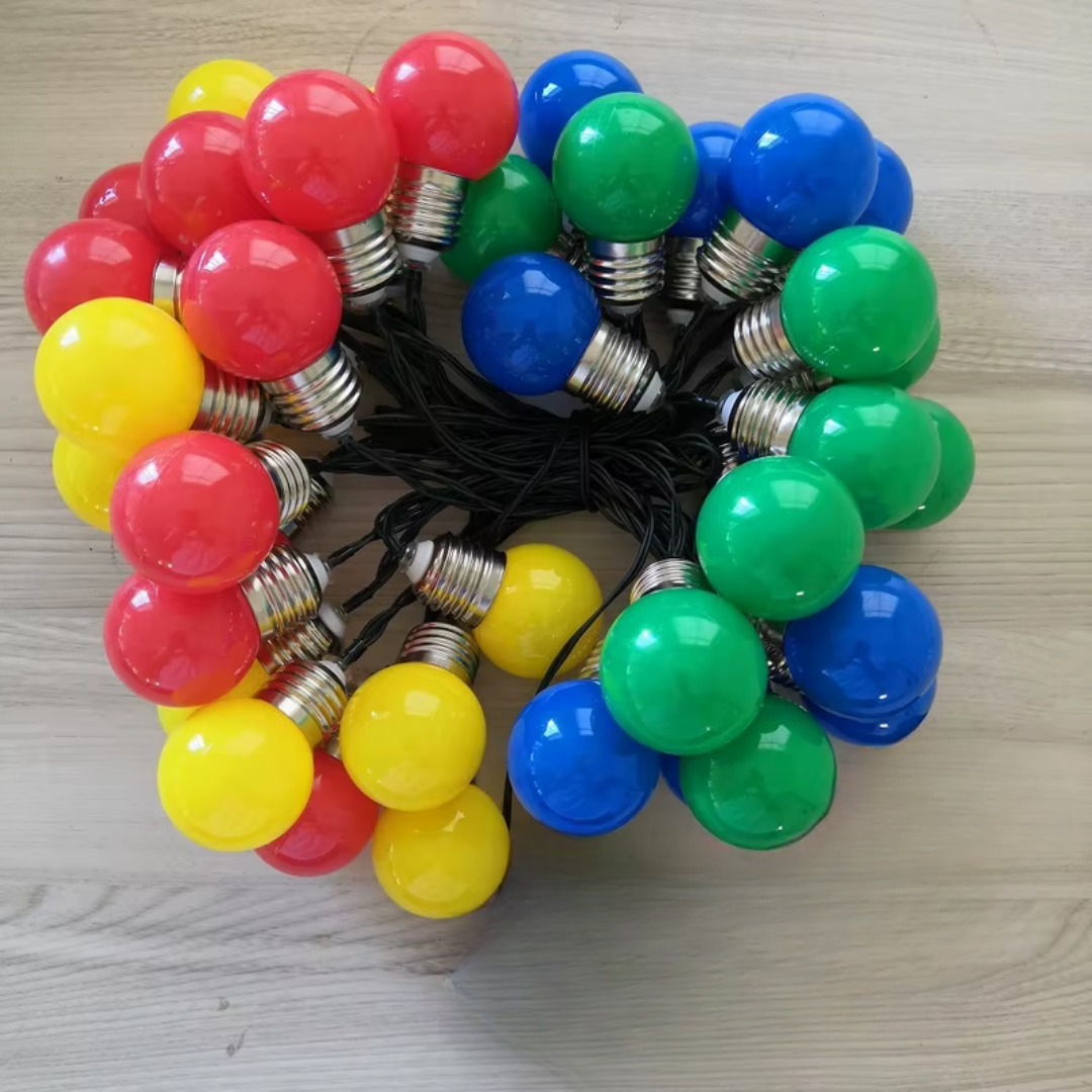 GUIRNALDA LED COLORIDO 4.5MTS 220V