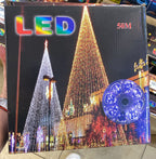 PISCA LED NAVIDEÑA, NAVIDAD, AÑO NUEVO