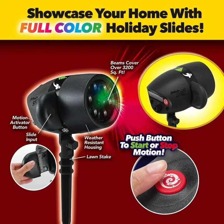 PROYECTOR LED LASER SLIDE SHOW