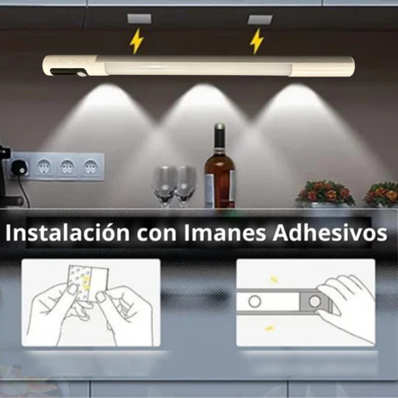 Luz led  para alacenas y detector de mov